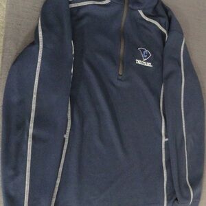 Men’s Columbia Golf The Citadel Navy Blue Pullover Size M
